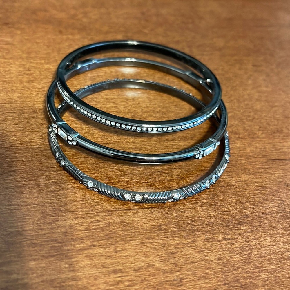 Lia Sophia set of three bracelets